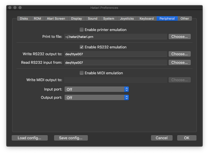 rs232 emulator mac